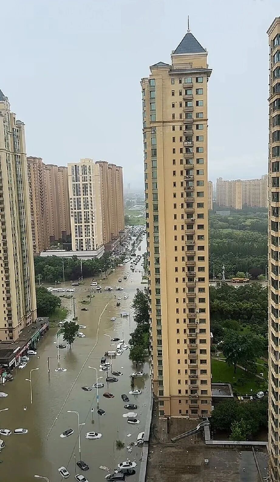 台風洪水退去後看一樓狼藉現場,徹底澆醒我對買一樓房子的所有幻想