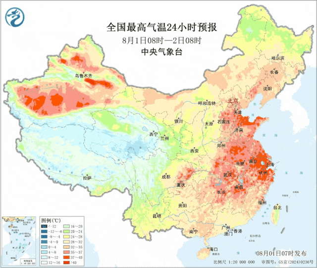 2026年8月超熱超雨！新一輪6天強降雨來襲，13省大到暴雨爆發